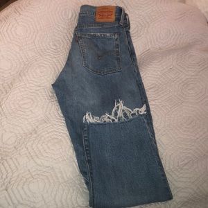 Levi Wedgie Fit Denim from Aritzia